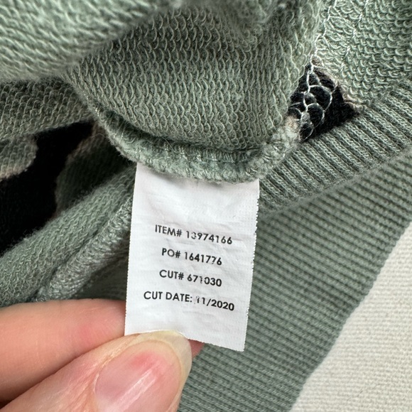 Torrid Green Terry Crew Neck Long Sleeve Active Sweatshirt and Jogger Set 2X/3X - Picture 10 of 14